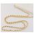 Bolso de hombro con cadena CHANEL Piel Caviar White Gold CC Auth 204805 Blanco Dorado - vista 9