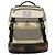 Mochila CHANEL Sports Line COCO Mark Nylon Couro Bege Silver CC Auth bs37020 Prata - vista 13