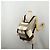 Mochila CHANEL Sports Line COCO Mark Nylon Couro Bege Silver CC Auth bs37020 Prata - vista 29