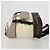 Mochila CHANEL Sports Line COCO Mark Nylon Couro Bege Silver CC Auth bs37020 Prata - vista 4