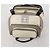 Mochila CHANEL Sports Line COCO Mark Nylon Couro Bege Silver CC Auth bs37020 Prata - vista 6