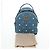 GUCCI GG Marmont Rucksack Denim Blue Gold 476671 Auth 203241M Blau Golden - Ansicht 12