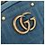 GUCCI GG Marmont Rucksack Denim Blue Gold 476671 Auth 203241M Blau Golden - Ansicht 22