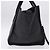 Céline Bolsa de mão CELINE Luggage Phantom Shopper em couro preto com detalhes dourados Auth 201314V - vista 4