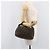 FENDI Zucca Canvas Vanity Handtasche Schwarz Braun Auth 198536 - Ansicht 25