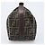FENDI Zucca Canvas Vanity Handtasche Schwarz Braun Auth 198536 - Ansicht 3