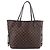 Borsa Tote LOUIS VUITTON Damier Ebene Neverfull MM N51105 LV Auth ka6219 - vista 13