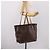 Borsa Tote LOUIS VUITTON Damier Ebene Neverfull MM N51105 LV Auth ka6219 - vista 25