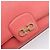 Borsa a tracolla Salvatore Ferragamo Gancini Chain in pelle Pink Gold Auth 204648A Rosa - vista 19
