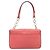 Borsa a tracolla Salvatore Ferragamo Gancini Chain in pelle Pink Gold Auth 204648A Rosa - vista 2