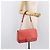 Borsa a tracolla Salvatore Ferragamo Gancini Chain in pelle Pink Gold Auth 204648A Rosa - vista 26