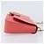 Borsa a tracolla Salvatore Ferragamo Gancini Chain in pelle Pink Gold Auth 204648A Rosa - vista 3