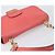 Borsa a tracolla Salvatore Ferragamo Gancini Chain in pelle Pink Gold Auth 204648A Rosa - vista 6