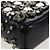CHANEL Pochette épaule à chaîne en agneau noir argenté CC Auth 200770SAM - vue 16
