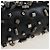 CHANEL Pochette épaule à chaîne en agneau noir argenté CC Auth 200770SAM - vue 21