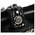 CHANEL Pochette épaule à chaîne en agneau noir argenté CC Auth 200770SAM - vue 22
