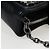 CHANEL Pochette épaule à chaîne en agneau noir argenté CC Auth 200770SAM - vue 8