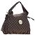 Borsa a mano GUCCI GG Canvas Outlet Brown Gold 286307 Auth 201176V Marrone D'oro
