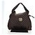 Borsa a mano GUCCI GG Canvas Outlet Brown Gold 286307 Auth 201176V Marrone D'oro - vista 12