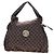 Borsa a mano GUCCI GG Canvas Outlet Brown Gold 286307 Auth 201176V Marrone D'oro - vista 13
