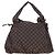 Borsa a mano GUCCI GG Canvas Outlet Brown Gold 286307 Auth 201176V Marrone D'oro - vista 2