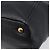 PRADA Vitellolux Hand Bag Leather Black Gold Auth 204100V Golden - view 16