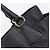 PRADA Vitellolux Hand Bag Leather Black Gold Auth 204100V Golden - view 18