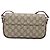 Borsa a tracolla GUCCI GG Supreme PVC Beige Gold 818764 Auth 200784M D'oro - vista 2