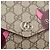 Borsa a tracolla GUCCI GG Supreme PVC Beige Gold 818764 Auth 200784M D'oro - vista 22