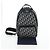 Zaino Christian Dior Trotter Canvas Jacquard Navy Silver Auth 203250SAM Argento Blu navy - vista 12