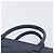 Borsa VALENTINO in pelle 2way Navy Gold Auth 202206V D'oro Blu navy - vista 14
