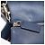 Borsa VALENTINO in pelle 2way Navy Gold Auth 202206V D'oro Blu navy - vista 21