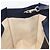 Borsa VALENTINO in pelle 2way Navy Gold Auth 202206V D'oro Blu navy - vista 23