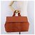 Hermès HERMES Valparaiso Handtasche Canvas Orange Silver Auth 200363V Silber - Ansicht 28