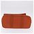 Hermès HERMES Valparaiso Handtasche Canvas Orange Silver Auth 200363V Silber - Ansicht 8