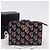 Portefeuille Compact PRADA en Cuir Noir et Or Auth 203694M Doré - vue 12