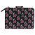 Portefeuille Compact PRADA en Cuir Noir et Or Auth 203694M Doré - vue 2