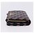 Portefeuille Compact PRADA en Cuir Noir et Or Auth 203694M Doré - vue 4