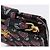 Portefeuille Compact PRADA en Cuir Noir et Or Auth 203694M Doré - vue 8