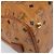 Bolsa MCM Vicetos Logogram Mini Boston Bag PVC Leather Brown Gold Auth ki6815 Marrom Dourado - vista 16
