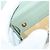 Porte-cartes CHANEL Cuir Vert Or CC Auth 204781 Doré - vue 20
