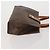Céline Bolso de hombro CELINE Macadam Canvas PVC Leather 3 Set Brown Beige Auth 203379 Castaño - vista 4