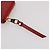 LOUIS VUITTON Monogram Empreinte Zippy Coin Purse Wallet Red M63696 Auth 205146M Rouge - vue 8