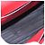 Bolso de hombro con cadena PRADA de cuero rojo plata Auth ka6268V Roja - vista 11