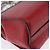 Bolso de hombro con cadena PRADA de cuero rojo plata Auth ka6268V Roja - vista 17