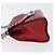 Bolso de hombro con cadena PRADA de cuero rojo plata Auth ka6268V Roja - vista 5