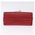 Bolso de hombro con cadena PRADA de cuero rojo plata Auth ka6268V Roja - vista 6