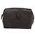 Céline CELINE Macadam Canvas Pouch PVC Leather Black Gold Tone Auth am12663V - view 13