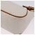 Pouch accessori Salvatore Ferragamo Gancini PVC Canvas White Gold Auth 204147 Bianco D'oro - vista 17