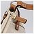 Pouch accessori Salvatore Ferragamo Gancini PVC Canvas White Gold Auth 204147 Bianco D'oro - vista 22